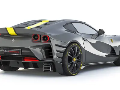 Ferrari 812 Competizione 2022 3D model