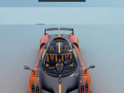 Pagani Huayra-BC 3D model