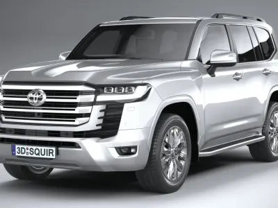 Toyota Land Cruiser ZX 2022 3D model