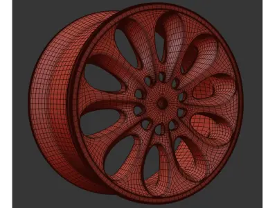 rim-wheel Free 3D model