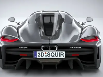 Koenigsegg Jesko Absolut 2020 3D model