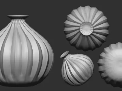 Rose Modak  3D Printable Model 3D print model