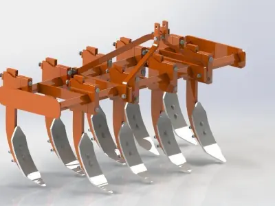 TRACTER CULTY  FOR FARMER  3D model