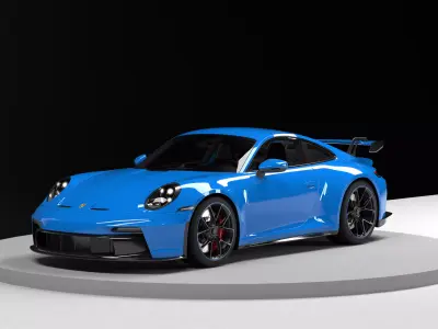Porsche 911 GT3 3D model
