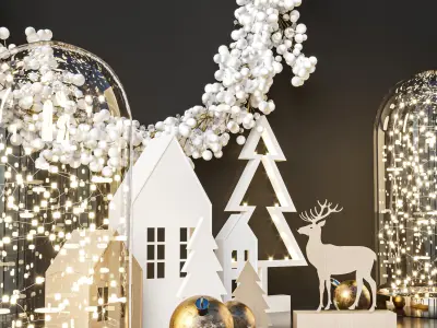 Christmas Decoration Set 3D model order