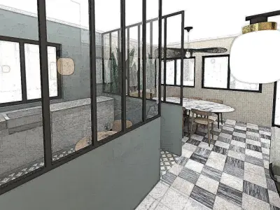 Maison individuel Free 3D model