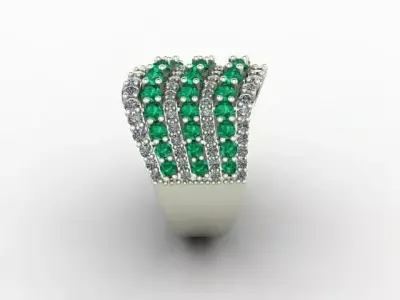 Wedding Ring 3D print model