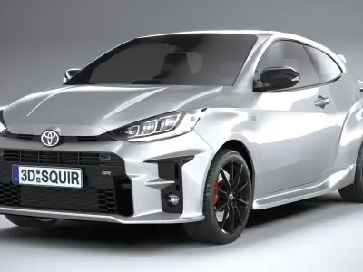 Toyota GR Yaris 2020 3D model