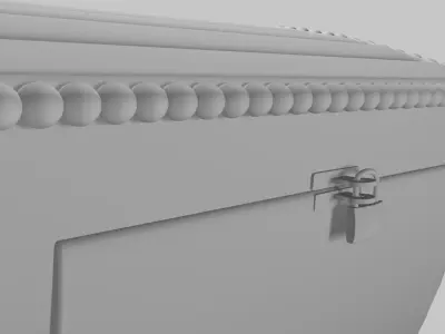 Circus Wagon Cage  3D model