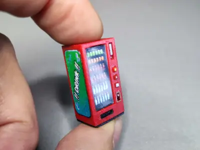 Drinks Dispencer 1-64 scale for diorama 3D print model