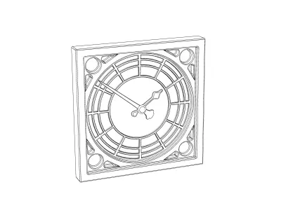 Big Ben Low-poly 3D model