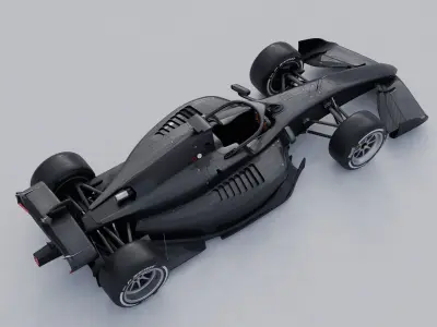 Formula 2 2024 Dallara 3D model