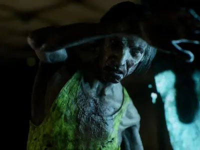 Zombie - Starved Male Low-poly 3D model