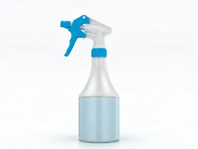 Spray Bottle Low-poly 3D model