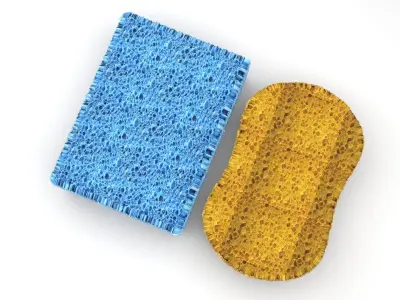 Bath Sponges 3D model