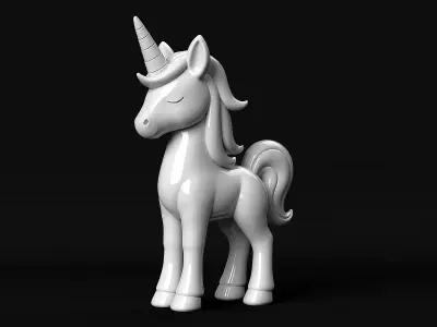 Unicorn 3D print model