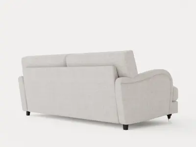 Howard Classic 3 5 Seater Sofa Low-poly 3D model