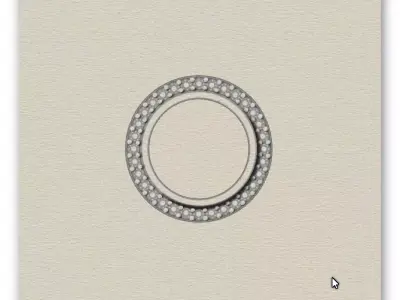free jewelry round pendant Free 3D print model purchase