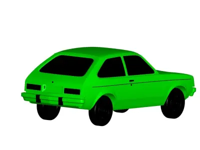 Chevrolet Chevette coupe  3D model