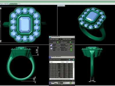 3D CAD NJ-1617-Ring 3D print model