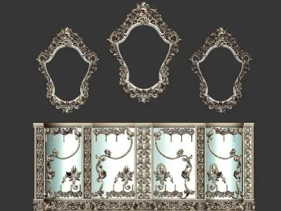Decorative Ornamental 69 3D model