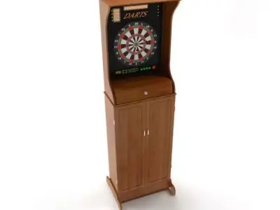 Classic Dart Machine 3D model