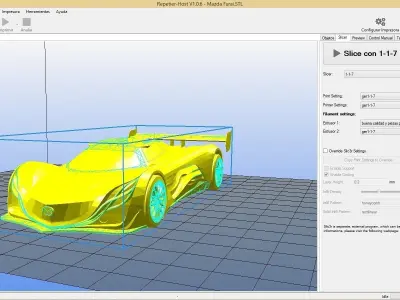 Mazda Furai 3D print model