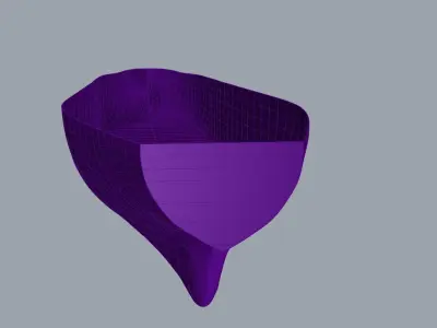 200 meter Hull 3D print model