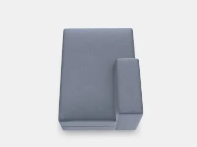 JATTEBO Chaise longue module left 2 3D model