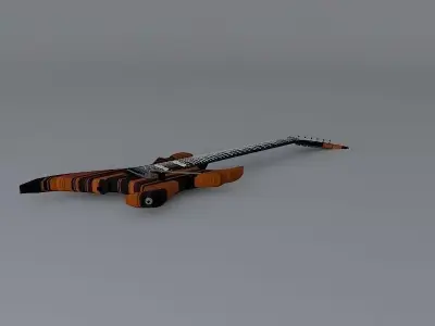 Sands V m1 guitar Free 3D model