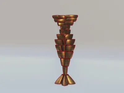 Herb Decor Low-poly 3D model