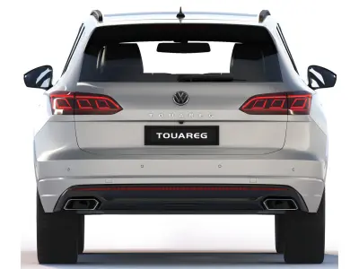 Volkswagen Touareg R-Line 2019 3D model
