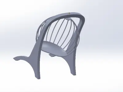 hanging chair 3D model