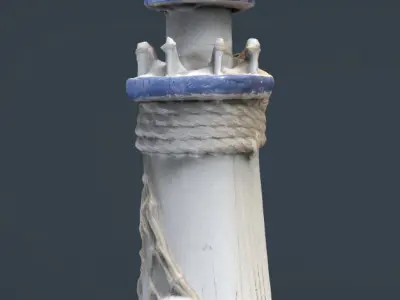 DECORATIVE LIGHTHOUSE 3D model