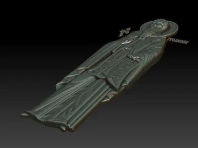 Saint Pimen the Great 3D model