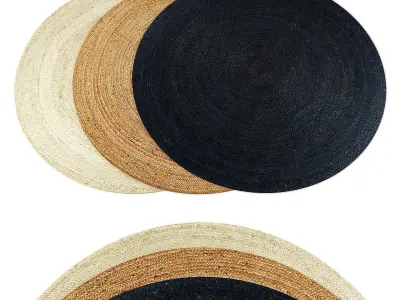 Rugs480 Low-poly 3D model