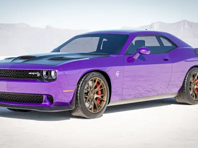 Dodge Challenger SRT Hellcat 2018 3D model