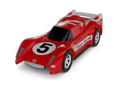 Cars and action games Toy Car 3D model get
