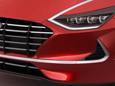 Hyundai Sonata 2020 3D model