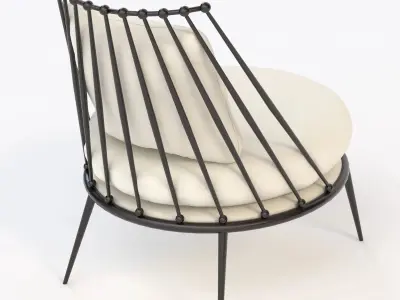 Cantori Aurora Chair 3D model