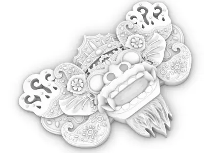 BARONG FACE 3D print model