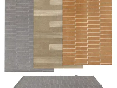 Rugs No 272 Low-poly 3D model