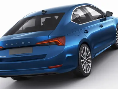 Skoda Octavia 2020 3D model