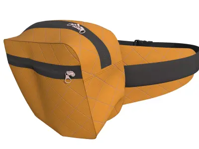 Waistbag pack 3d PBR Model 3D model