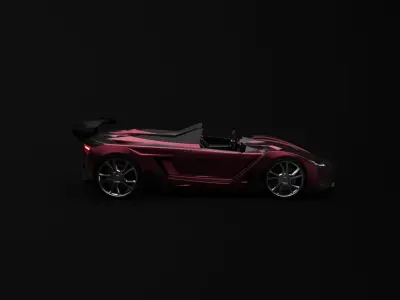 Alena Roadster Concept 3D model