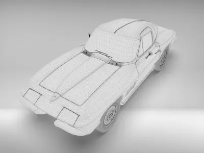 1967 Corvette Stingray 3D model