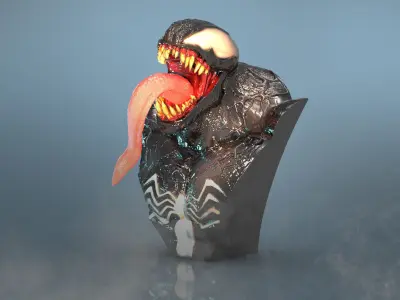 Venom 3D print model