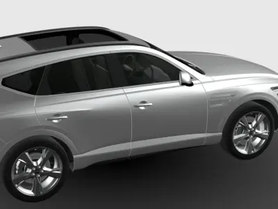 Genesis GV80 2021 3D model