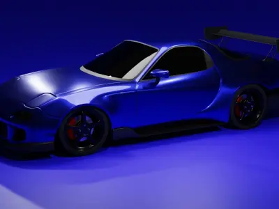 Mazda RX-7 3D model