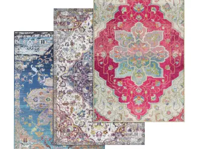 Rug Set 1694 3D model